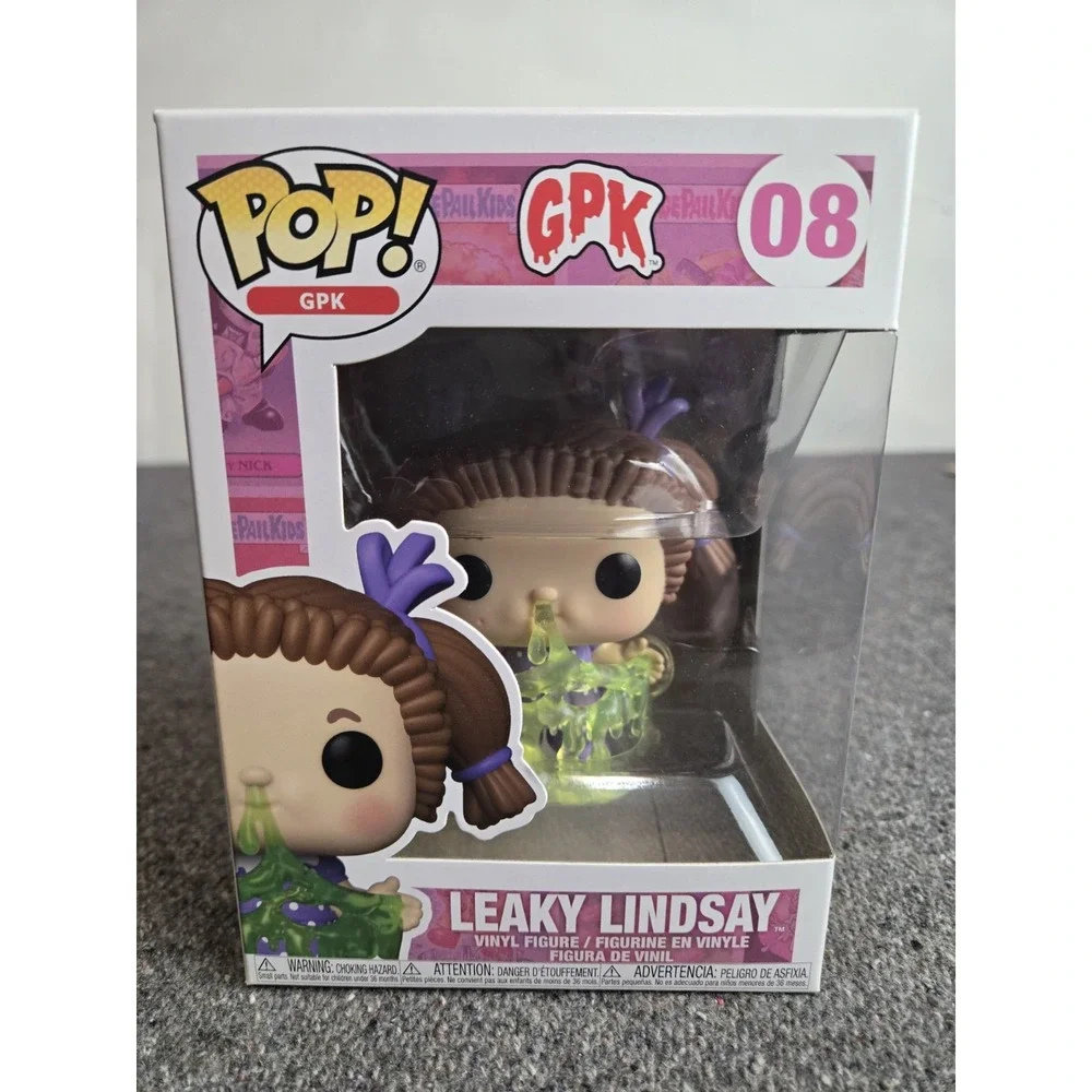 Leaky Lindsay Funko Pop  Garbage Pail Kids 08 Gpk 80s Gross Out Trading Cards